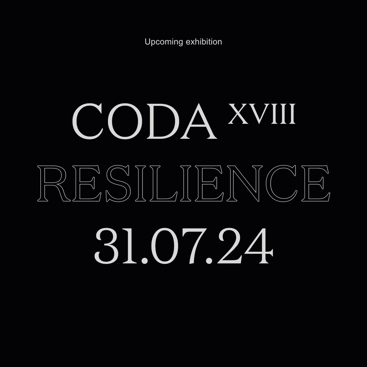 CODA - Curations of Digital Art tweet media