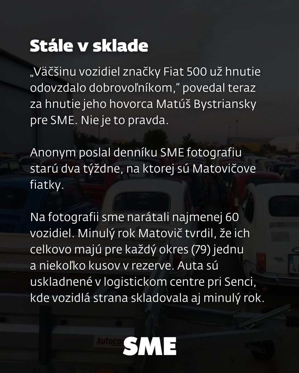 denniksme's tweet photo. Ako hospodári bývalé hnutie OĽaNO so štátnym príspevkom za voľby? Ako ho delí medzi jednotlivé strany koalície?
Prečítajte si článok Martina Vanča: https://t.co/CDIvPI2S6a
#olano #slovensko #fiat #kampan #volby #matovic #denniksme https://t.co/6v0C6UbKEf