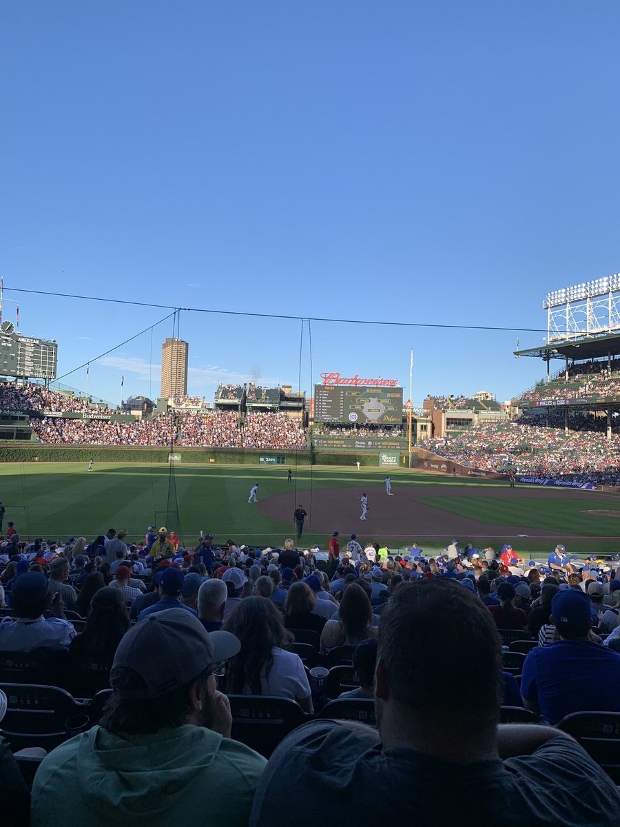 It’s been a great summer so far working  with the Chicago Cubs! I’ve learned a lot from this opportunity and I am excited for what’s to come! Go Cubs! 

#UISRMatwork <a href="/UISportRecMgmt/">University of Iowa Sport and Recreation Management</a>