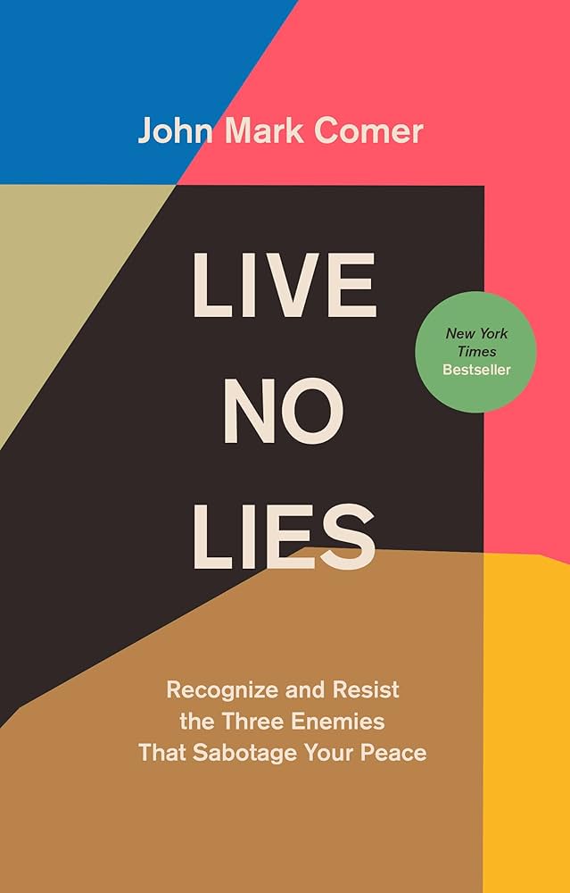 epaulpeter's tweet photo. John Mark Comer's "Live No Lies" explores why following Jesus can feel challenging and tiring. Drawing wisdom from early Christian monastics, he identifies 3 key enemies of the soul: the world, the flesh, and the devil. Understanding these helps us navigate our spiritual journey. https://t.co/E6EUxpMofW