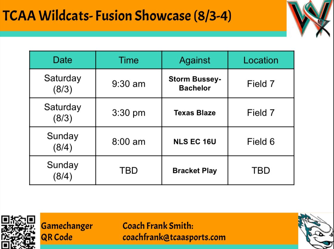 This weekend, our girls head to Titusville for their last showcase of the season ‼️ We are so glad to have made it through yet another season together. We are already counting down the days until we are back on the fields for the Fall Season 🌴🧡🐾 <a href="/HrPendrey/">Haylee Pendrey</a>