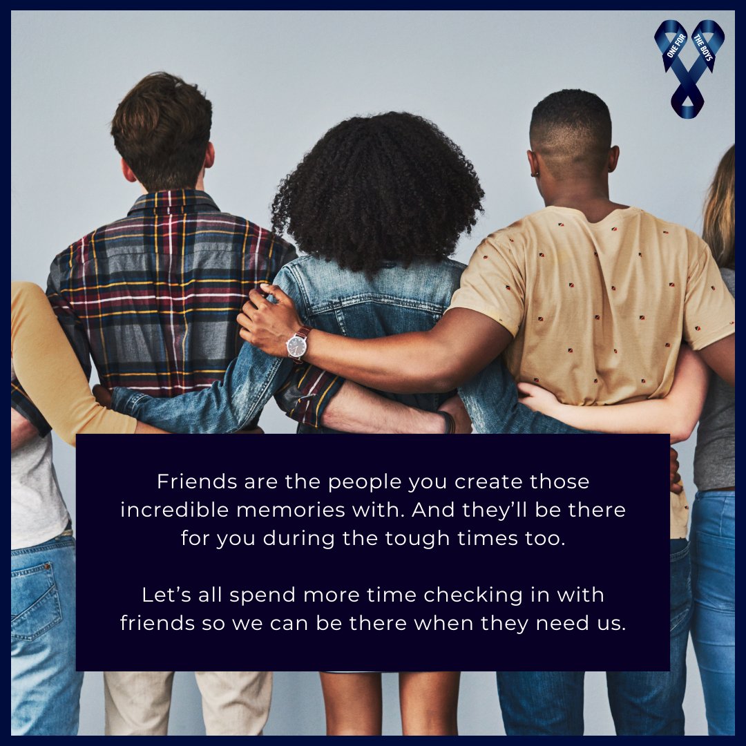 👬 True friends are there through thick and thin. This World Friendship Day, let's appreciate the friends who support us through our health journeys. Reach out and let them know how much they mean to you. #WorldFriendshipDay #SaySomething #OneForTheBoys