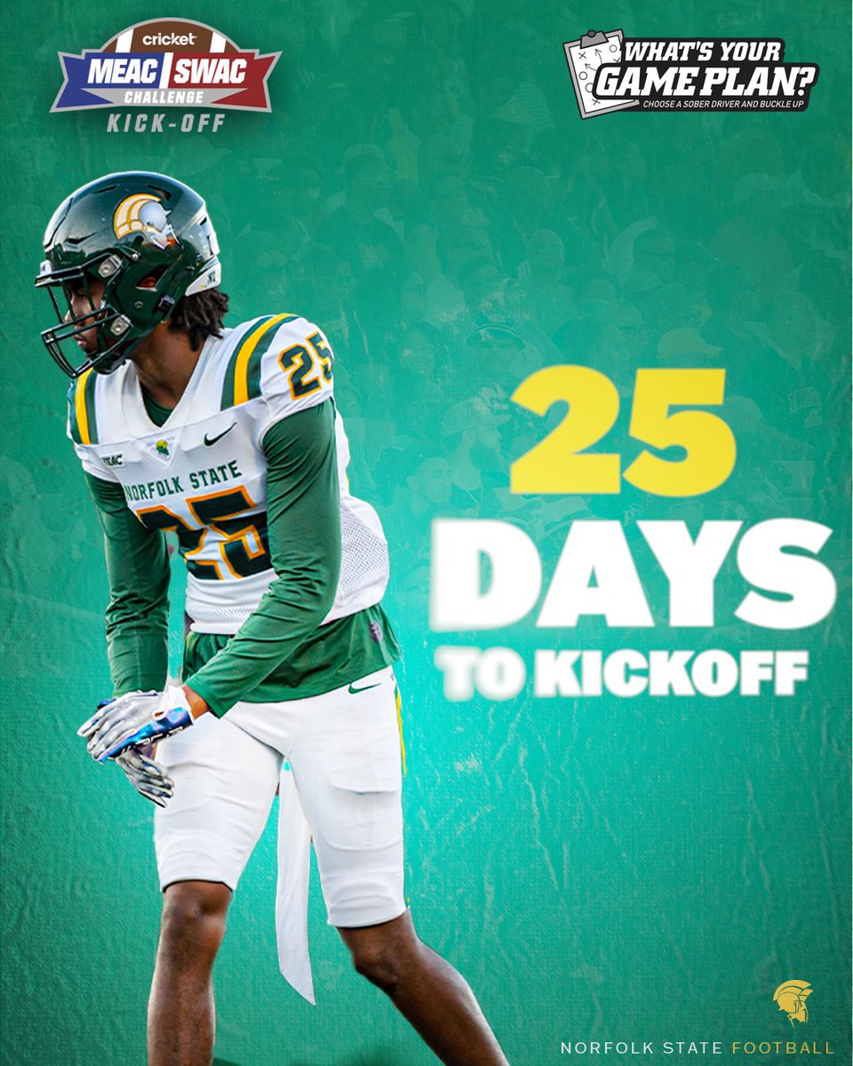 25 days to kickoff! ⏳

#GoldStandard🔰