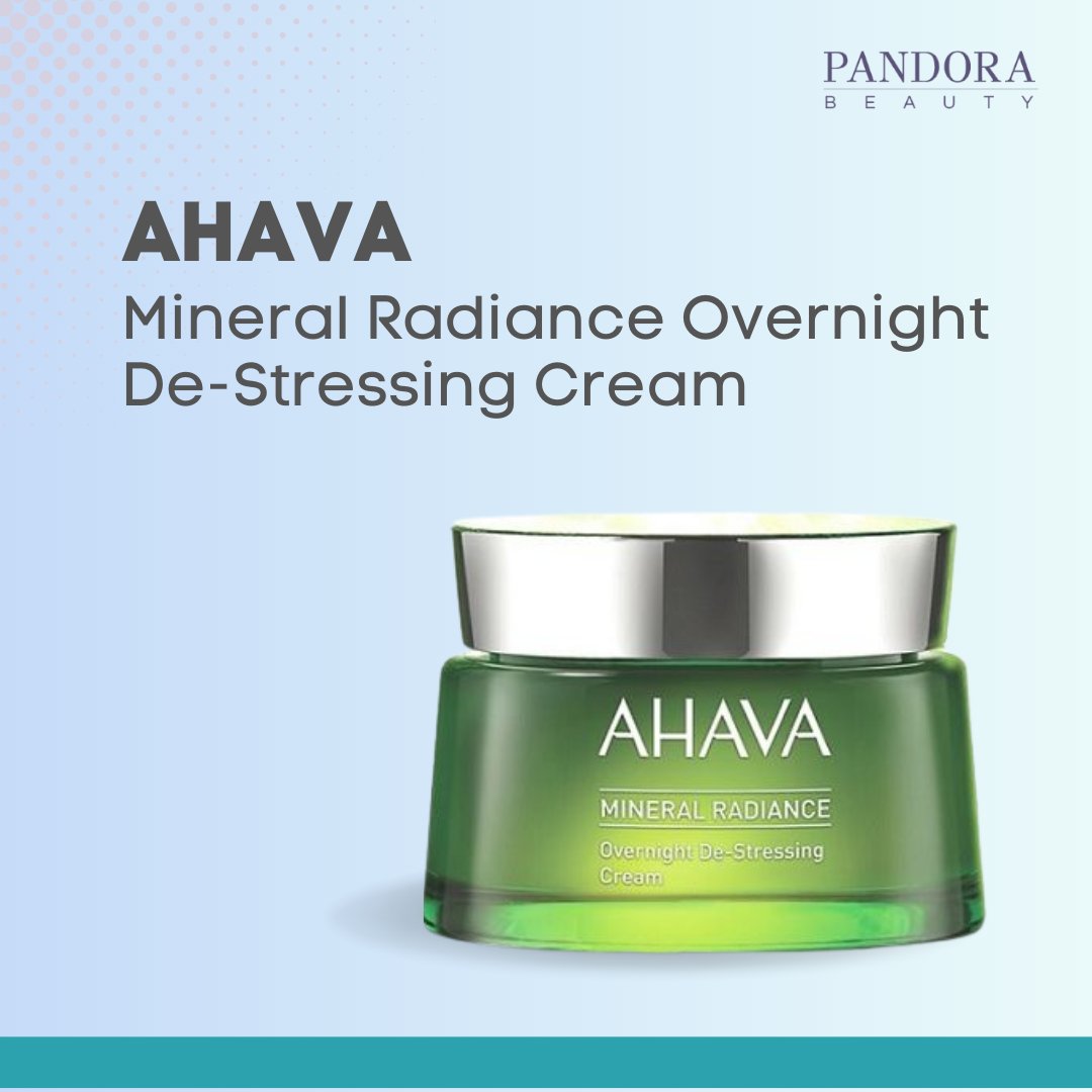 MyPandoraBeauty's tweet photo. Wake up to refreshed, radiant skin with Ahava Mineral Radiance Overnight De-Stressing Cream. 🌙 Perfect for busy parents, students, and anyone who needs an extra beauty boost! Shop now: https://t.co/5ixP28MjcF

#Ahava #Skincare #OvernightCream #MineralSkincare #PandoraBeauty https://t.co/2K95DMSb7l
