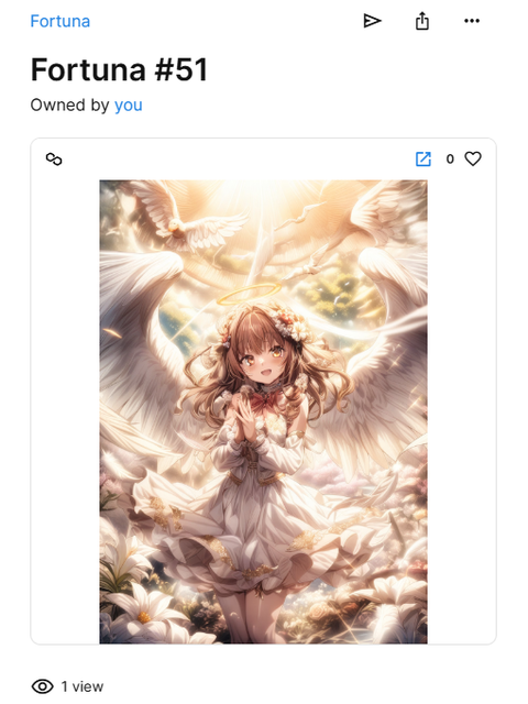 だっくす <a href="/dac_hair_K/">だっくす</a> さんより、当選のNFTを頂きました！🐙💨むふー
ありがと！

可愛いは正義！