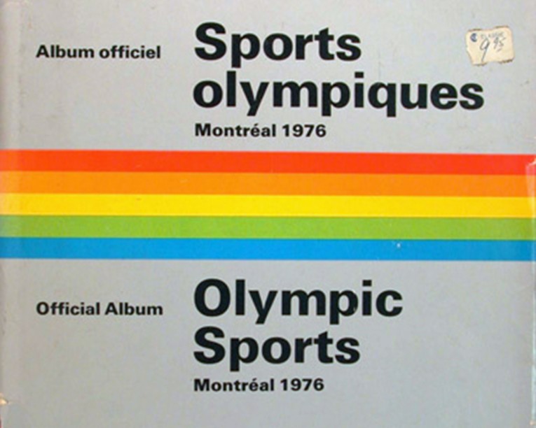 McGillLib's tweet photo. There are many #Olympics gems #FromOurCollections, including this Official Album from #Montreal1976 🏆 @mcgill_rare #mcgillrarebooks https://t.co/5IAVxhJH8F