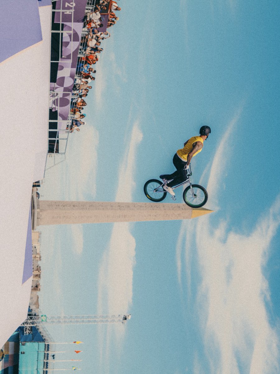 They take to the skies at La Concorde! 🚀 BMX Freestyle sessions have started this afternoon 🚲
-
Ils prennent leur envol à la Concorde ! 🚀 Les sessions de  BMX Freestyle ont démarré cet après-midi 🚲

📷 Paris 2024 <a href="/OdieuxBoby/">BOBY</a>