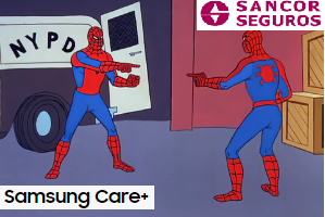 elcharlo's tweet photo. ¿Reposición del mismo equipo o equivalente? SamsungCare+ o @SancorSeguros.... ahh! @SamsungArg https://t.co/CyBcUzUDL8