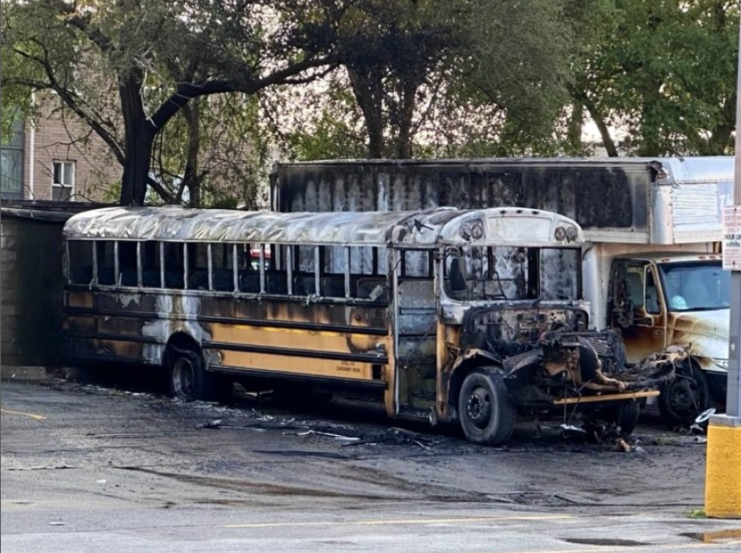 Yesterday, a #Toronto Jewish school bus was fire bombed, walking distance from my home. Today, Leo Baeck Jewish Day School was torched and had its windows smashed. 

<a href="/JustinTrudeau/">Justin Trudeau</a> , <a href="/fordnation/">Doug Ford</a>  and <a href="/MayorOliviaChow/">Mayor Olivia Chow 🇨🇦</a>,  your silence speaks volumes, it empowers the haters. You
