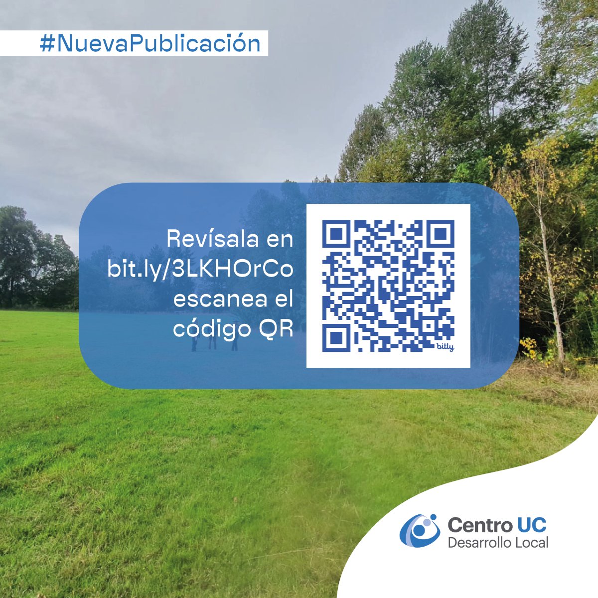 #NuevaPublicacion | Los investigadores Cedel UC y de
<a href="/AgronomiaUC/">Facultad de Agronomía y Sistemas Naturales UC</a>, Isabel Rojas y Tomás Ibarra, publicaron un trabajo que busca entender la importancia de los parches de bosques ribereños en aves del bosque templado. 🌳 

👉 bit.ly/3LKHOrC.  

📷: Omar Barroso.