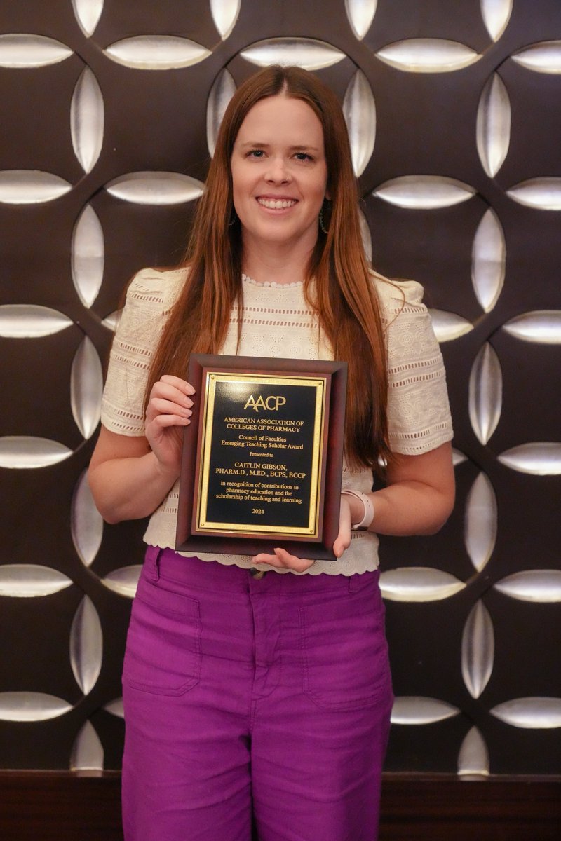 VCU School of Pharmacy (@vcupharmacy) on Twitter photo At #PharmEd24, <a href="/AACPharmacy/">AACP</a> named Cait Gibson, Pharm.D., (<a href="/EduCaitorPharmD/">Cait Gibson, PharmD, MEd, BCPS, BCCP</a>) an Emerging Teaching Scholar, affirming her focus on what she loves most: "ensuring my students receive the engaging, high-quality, transformative education that they deserve" blogs.vcu.edu/pharmacy/2024/… At #PharmEd24, <a href="/AACPharmacy/">AACP</a> named Cait Gibson, Pharm.D., (<a href="/EduCaitorPharmD/">Cait Gibson, PharmD, MEd, BCPS, BCCP</a>) an Emerging Teaching Scholar, affirming her focus on what she loves most: "ensuring my students receive the engaging, high-quality, transformative education that they deserve" blogs.vcu.edu/pharmacy/2024/…