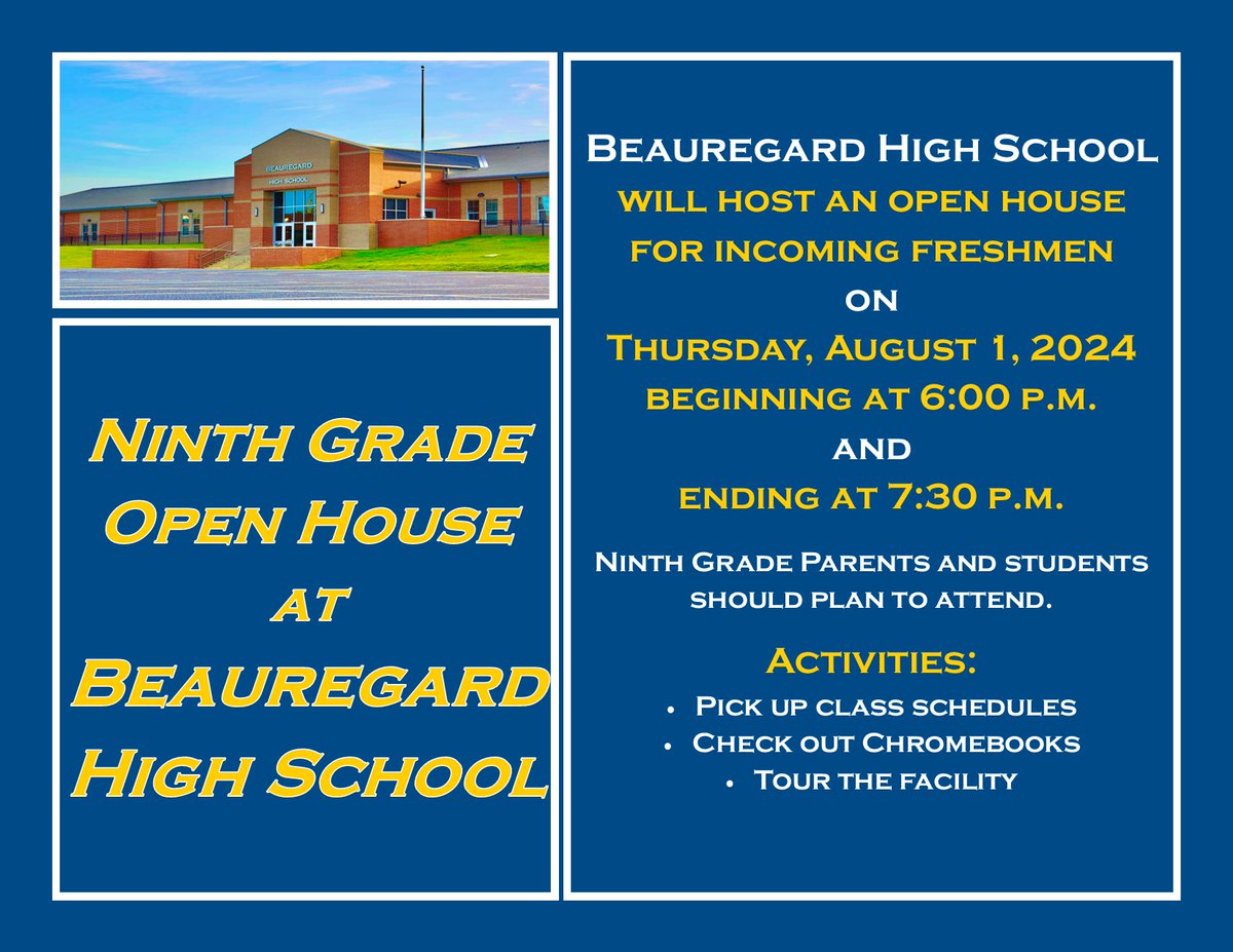 Beauregard HS (@beauregard_hs) on Twitter photo 