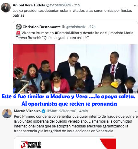 jasalhuana's tweet photo. @avtperu2026 Si "académico", @avtperu2026 luego de 5h la definición de igual es lo mismo que similar🤣. Hincha de @MartinVizcarraC . Este si era similar a Maduro, en pandemia a diario en TV en cadena, maratones para hacerse famoso a costa de nuestra desesperación y muerte, pero bien vacunado. https://t.co/AUaSnIpa5d