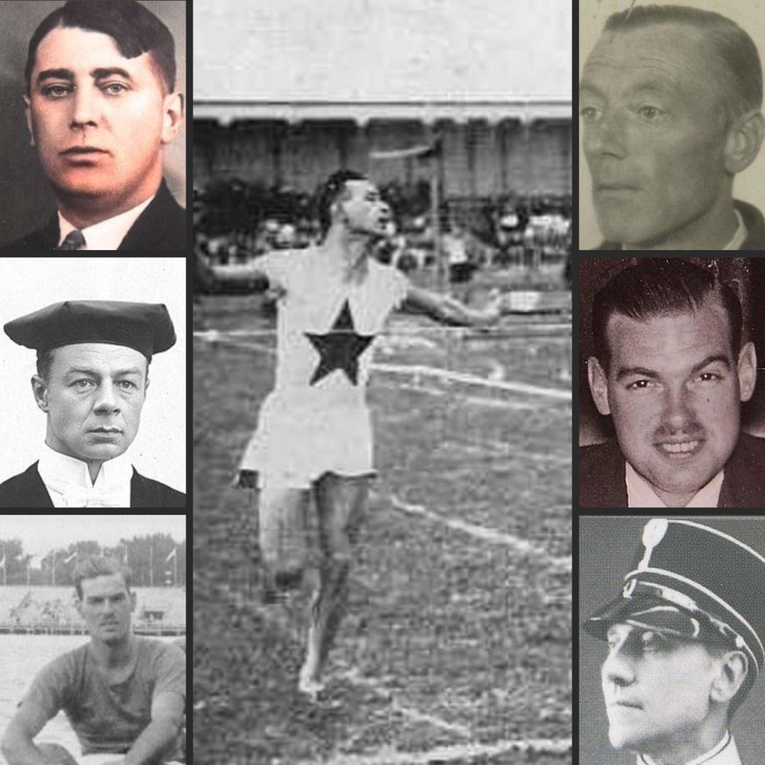 Tijdens WO2 zijn 39 Nederlandse olympiërs omgekomen. Zeven daarvan hebben in <a href="/NMOranjehotel/">Nationaal Monument Oranjehotel</a> gezeten voordat ze werden vermoord. Ik heb hun namen op een rij gezet.
Dat kan je zien op sportgeschiedenis.nl/olympische-spe…