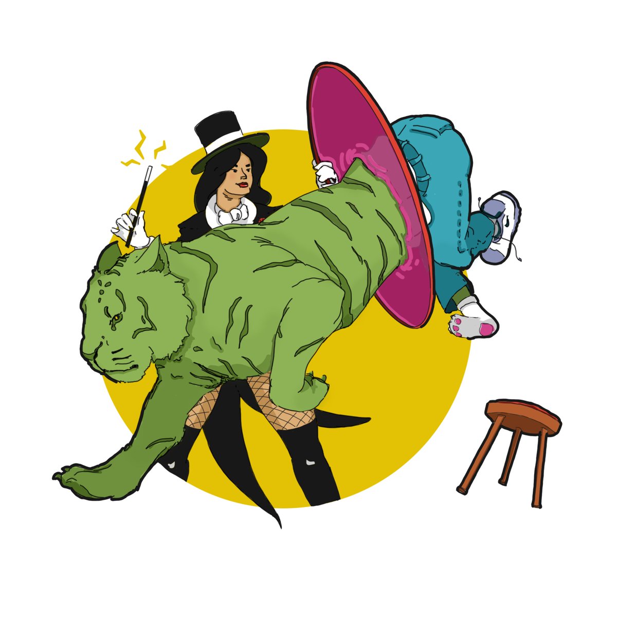 artofvelloso's tweet photo. Let's imagine a super duo putting on a magic show. What would your choices be?
I'll start... Zatanna and Beast boy should be fun to watch!
#Zatanna #BeastBoy #Mutano #Titans #DC https://t.co/yxtD7b3B2Y