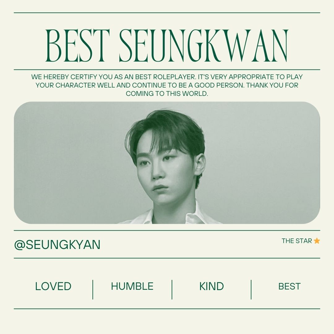 Top1Roleplayer's tweet photo. @seungkyan https://t.co/Qs9HM28OrW