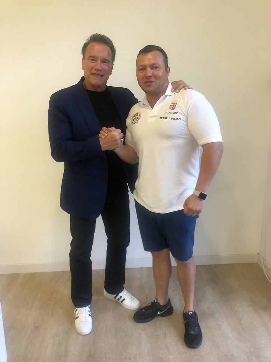 berkelorand's tweet photo. Happy Birthday Arnold!@Schwarzenegger https://t.co/MNdkMPDtBF