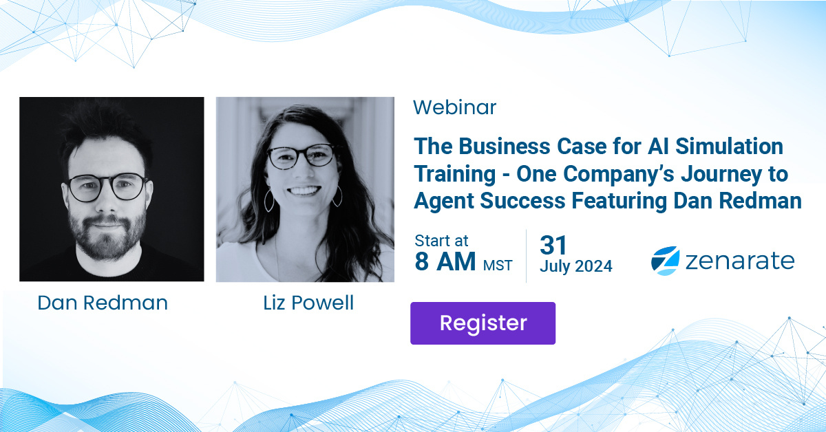 Don't miss our upcoming webinar where industry expert Dan Redman, will share insights such as: Existing challenges HSBC’s training program faced. Effective solutions and strategies implemented by HSBC, and much more! 
Register Here: hubs.la/Q02JhKvr0
 #AISimulationTraining