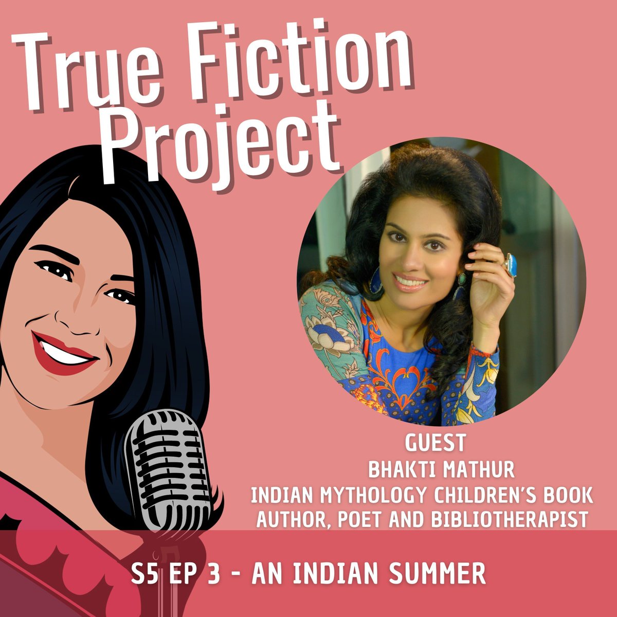 reenita_story's tweet photo. Today, Bhakti Mathur, #author of Amma, Take Me and Amma, Tell Me series is on the podcast. Bhakti, also a #bibliotherapist, shares her journey and three heartfelt #poems. Tune in! #truefictionproject
https://t.co/qgpqEEzSz9 https://t.co/UXmOybdSMI