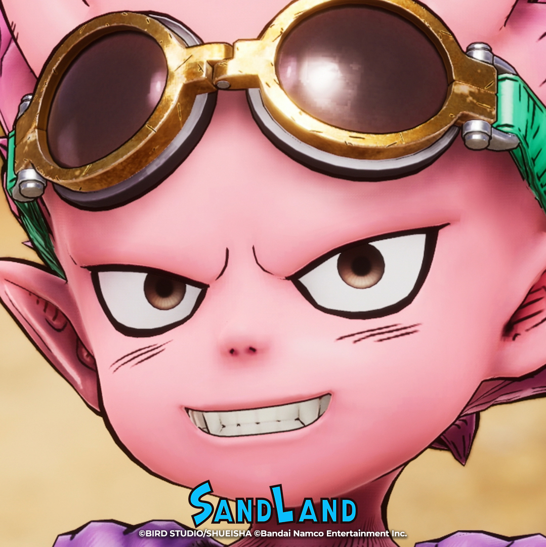 You see that grin? That's the smile of someone destined for greatness and bound for adventure! 

How is your journey in the #SANDLAND going with Beelzebub?