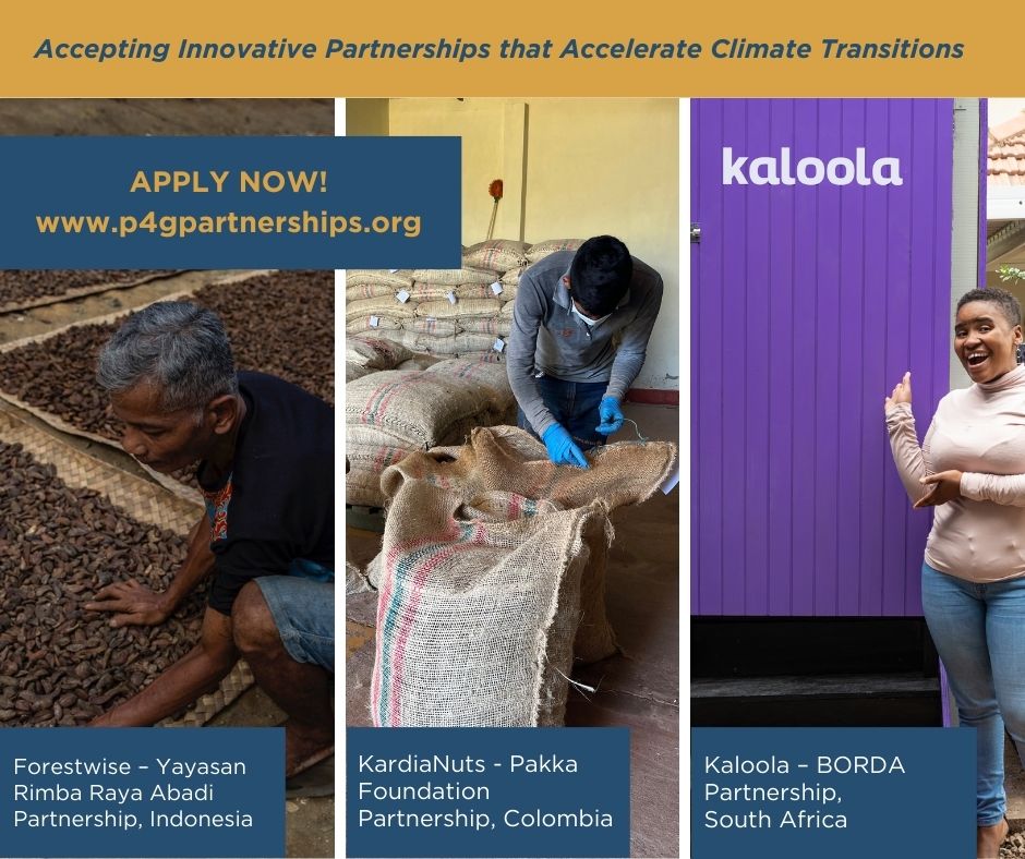 WorldResources's tweet photo. 📢 Calling innovative partnerships implementing #climatetransitions in food, water and energy systems. @P4Gpartnerships are accepting applications for its Round 3 Call for Partnerships. Learn more and apply now! https://t.co/v5QRYIl4Db #ClimateAction #PioneeringGreenPartnerships https://t.co/xqq0kE6j2M