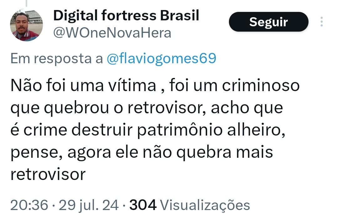 Que sociedade doente. Acabou a humanidade. Tá difícil!
