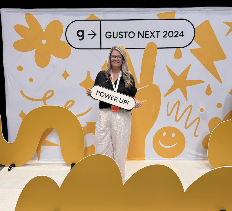 Another great #GustoNext conference in the books!

✔️great keynote speakers
✔️connecting with other accounting professionals
✔️exciting features launching on Gusto's platform

Looking forward to using these new features to better serve our clients! #gustonext2024