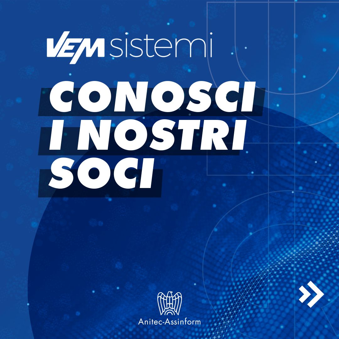 anitecassinform's tweet photo. Per la rubrica Conosci i nostri soci, vi presentiamo @VemSistem Sfoglia il carosello per saperne di più. ⬇️  

▶️ Guarda il video:  https://t.co/LZY0nLMk0x 
#AnitecAssinform #Associati #VemSistemi https://t.co/KMY1Cq44oy