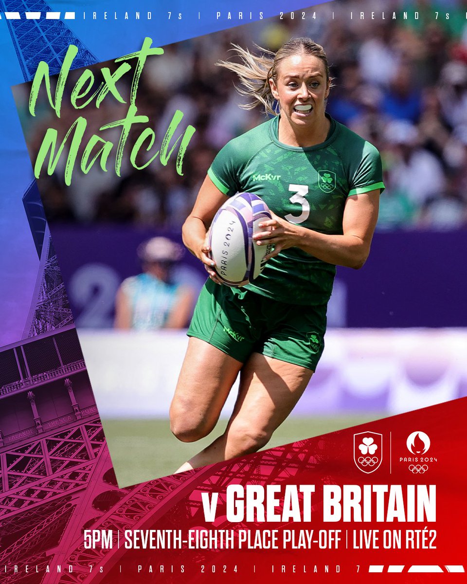One final push in Paris! ✊

#Ireland7s