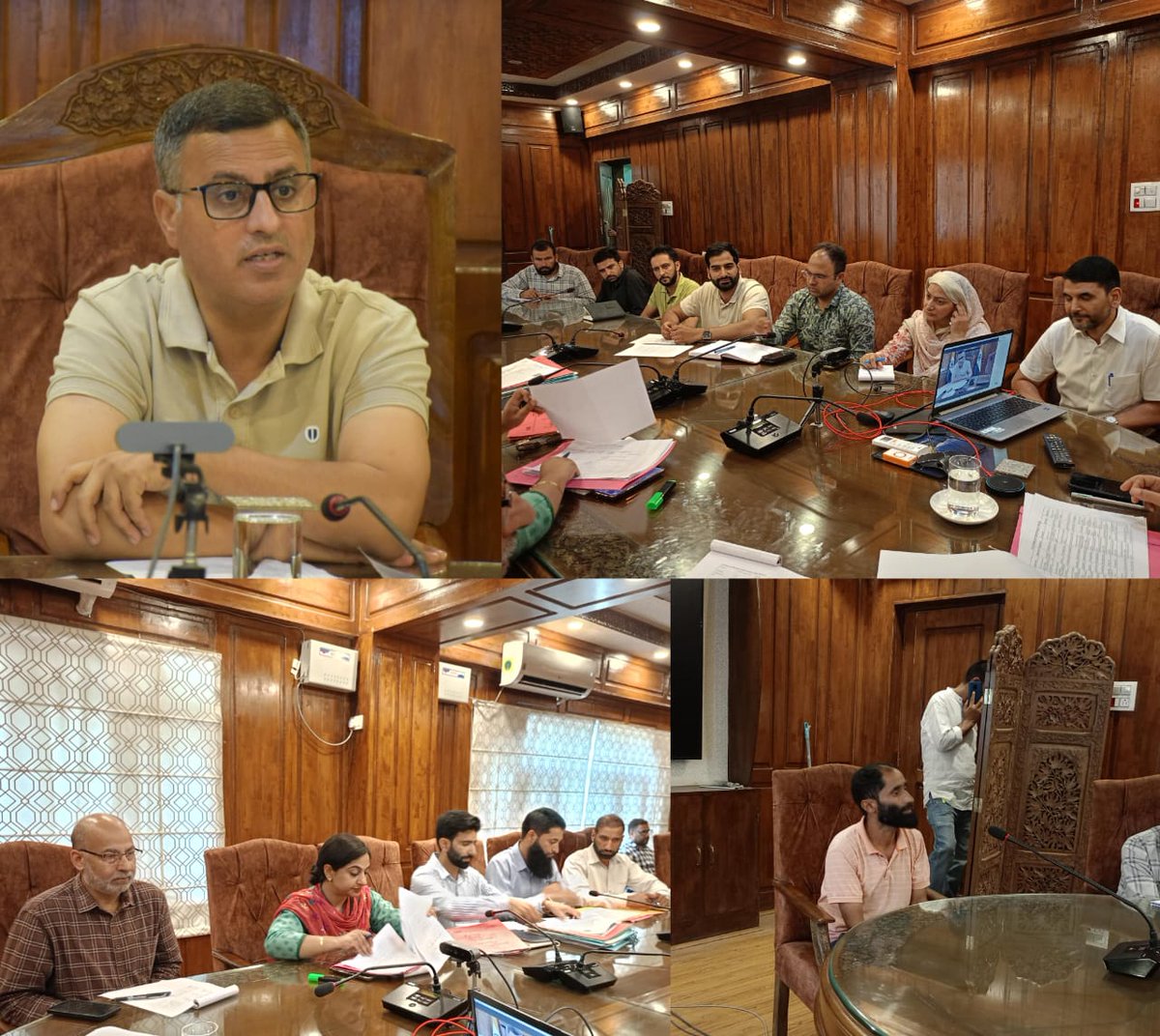 DC Bandipora, Shakeel Ul Rehman chairs District Level Implementation Committee Meeting.

Approves 75 cases with financial subvention of 4.8 crore under various Mission Youth Schemes.
<a href="/diprjk/">Information & PR, J&K</a> 
<a href="/dcbandipora/">Deputy Commissioner Bandipora</a>