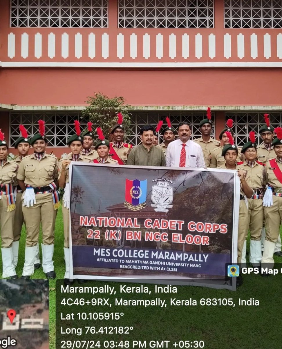 nccmesmaramplly's tweet photo. "Army Commander, Retired Colonel H. Padmanabhan delivered a motivational class focused on his experiences in the Kargil War.
.
.
.
.
.
@HQ_DG_NCC 
@DefencePROkochi 
@DefencePROTvm 
@NCC_KER_LAK_DTE 
#KargilVijayDiwasRajatJayanti
#KargilWar 
#Motivation
#IndianArmy 
#NCC https://t.co/E8hx4aHLFU