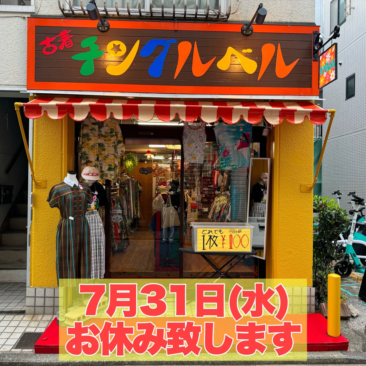 chinglebell510's tweet photo. 7月31日(水)お休み致します。
引越しに2ヶ月間かかり、うちの倉庫内 仕わけ作業が全く出来ていなく、、
ご来店を予定して下さっていた方々、すみませんです。 https://t.co/56Ndyv8ERb