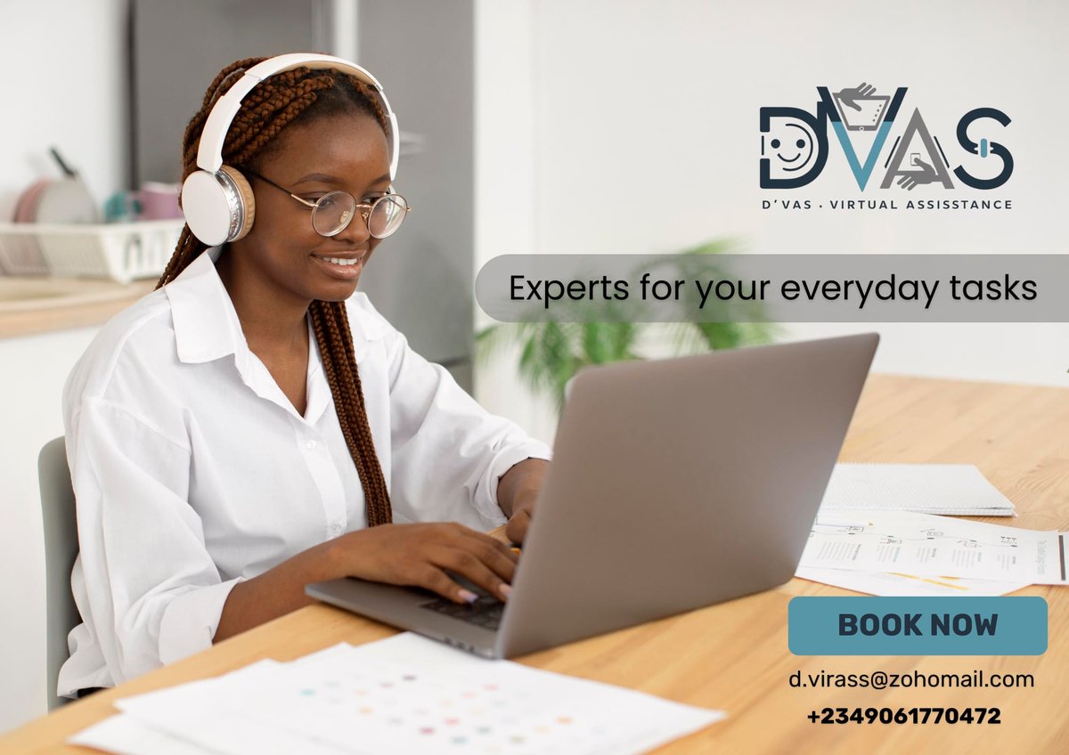 ChiomaVA's tweet photo. That mundane everyday task of yours, we can tame them for you. 

Let's talk! https://t.co/BuA8e7tJ57