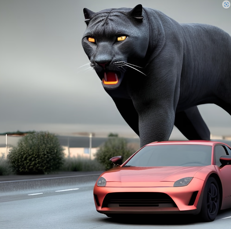 Ride3rd's tweet photo. Introducing "Panther Car" – a sleek and powerful NFT car that exudes elegance and ferocity. 🚗✨ 
📌 Available now for 30 ETH 
#NFT #DigitalCar #CryptoArt #Blockchain #NFTCollection #DigitalArt #CarNFT #CryptoCollectibles #PantherCarNFT #DigitalMasterpiece #NFTCommunity https://t.co/B3q2vh4Fvt
