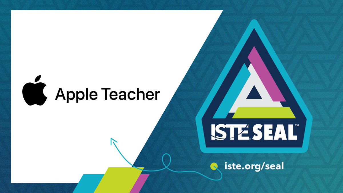 .<a href="/AppleEDU/">Apple Education</a>'s Apple Teacher obtained the #ISTEseal based on its evidence-based, high-impact pedagogy design for scalable, equitable learning experiences.

Learn about the ISTE Seal: lnkd.in/e4nA96Rf