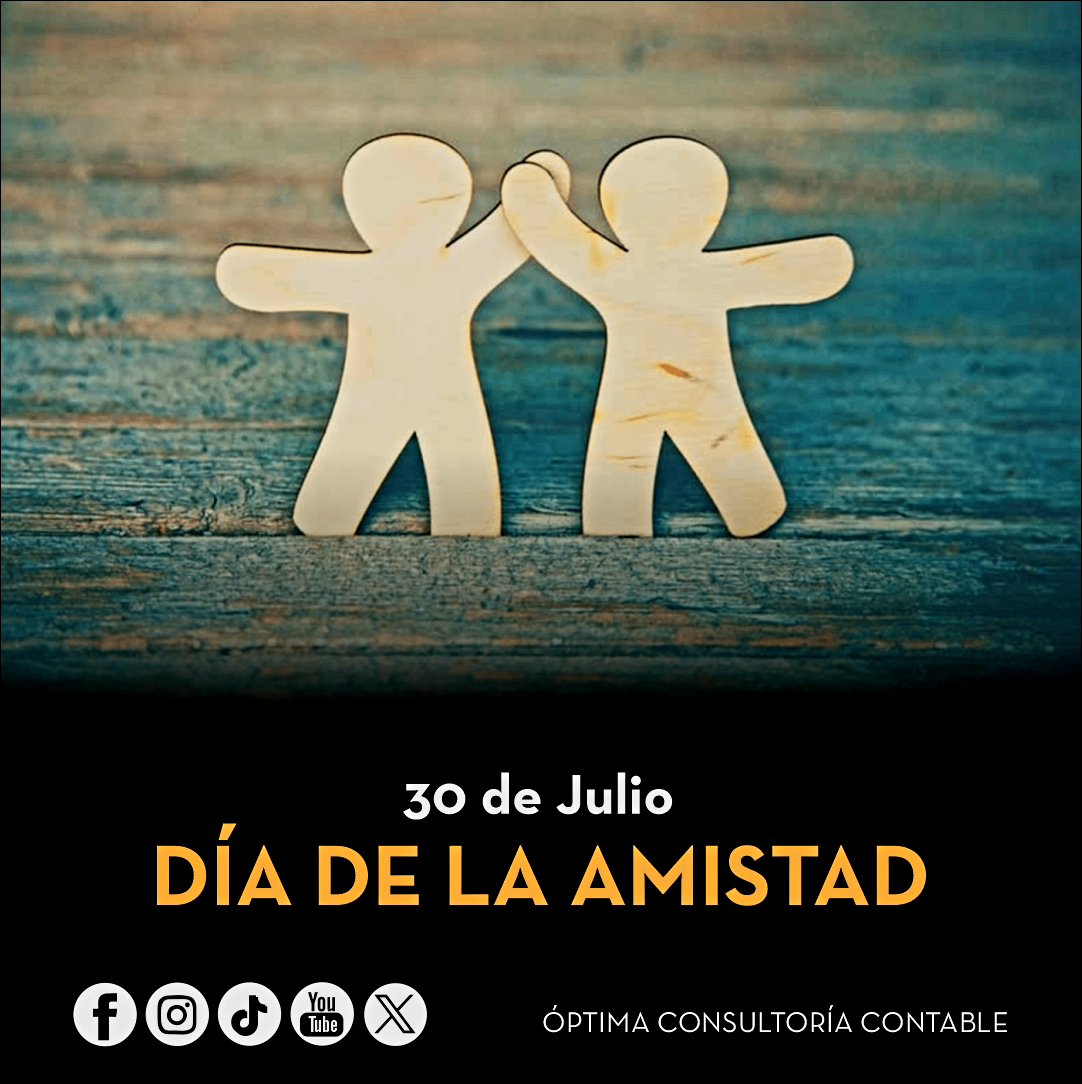 Optima_Contable's tweet image. ¡Feliz día de la amistad!