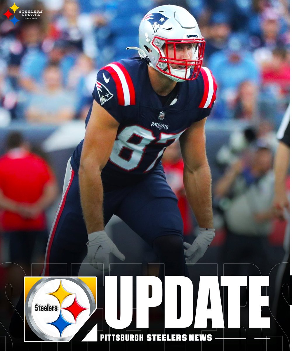 SteelersUpdate1's tweet photo. The #Steelers signed former #Patriots TE Matt Sokol and former #Cardinals DB Kyler McMichael. 

Sokol played three games for New England in 2023.

In a corresponding move, Pittsburgh released WR Marquez Callaway and DB Josiah Scott. https://t.co/GGoPsAWGz3