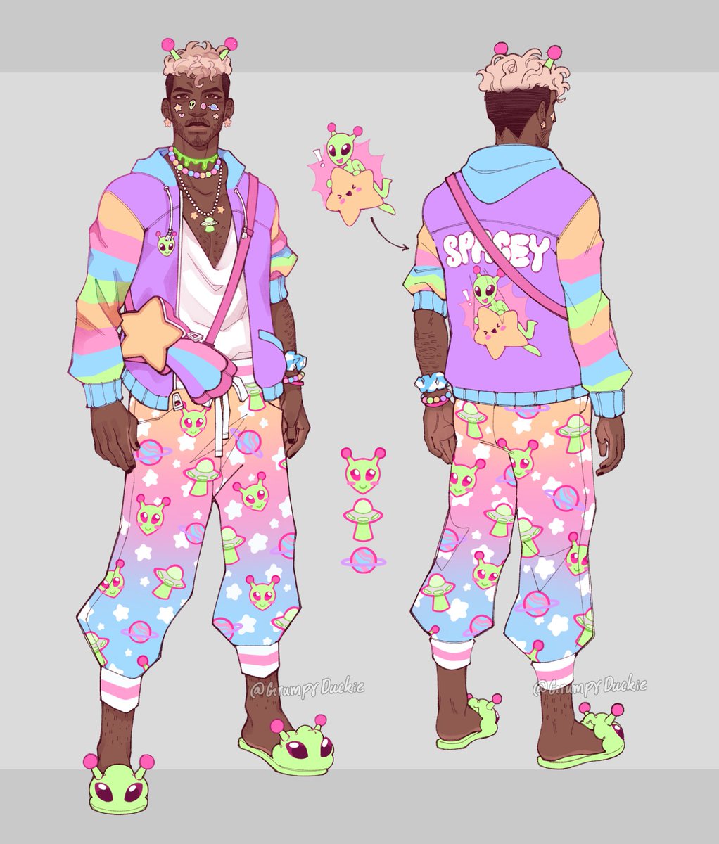 DuckieGrumpy's tweet image. ⭐️👽 Gabriel Soma “Spacey” skin concept submitted! 👽⭐️

#DeadbyDaylight