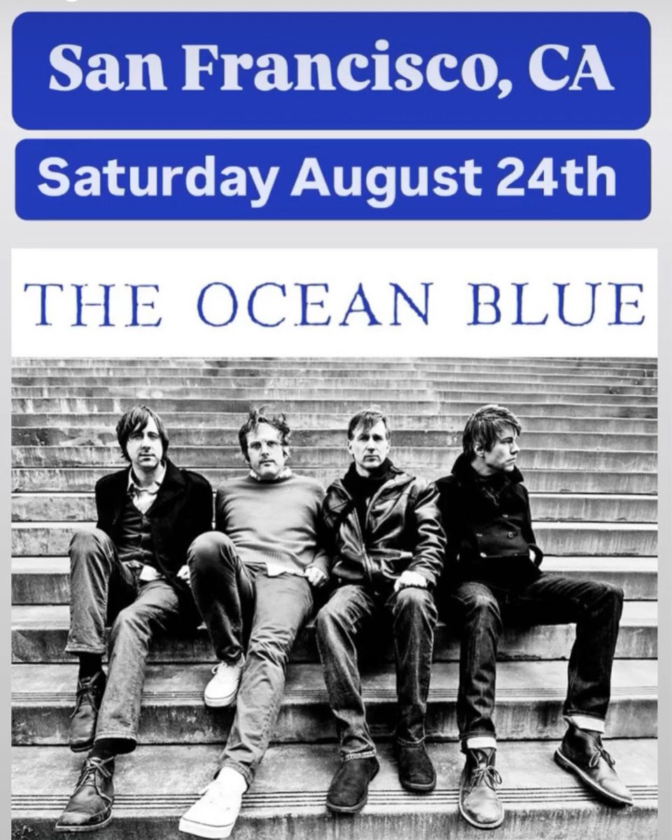 See you in San Francisco Aug 24 <a href="/TheChapelSF/">The Chapel</a> w/ <a href="/TheAsteroid4/">THE ASTEROID NO.4</a> 💙