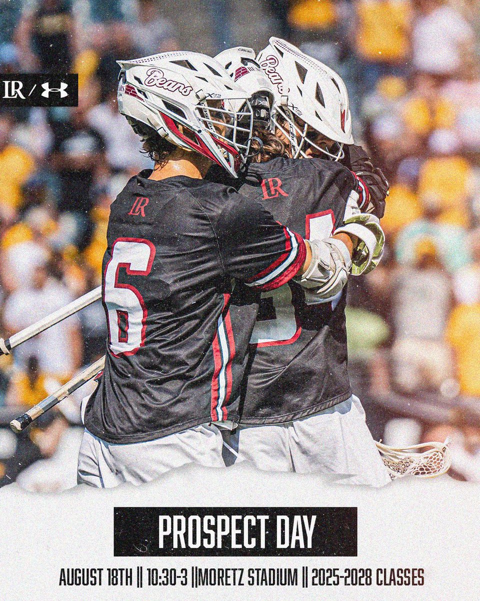 Prospect Day is less than 20 days away &amp; spots are filling up fast! Limited Goalie availability. 

Come experience life as an LR Lacrosse Player for a day including playing in front of our coaching staff!

More Info &amp; Registration 👇🏼👇🏼

mailchi.mp/dd21af7e20bc/l…