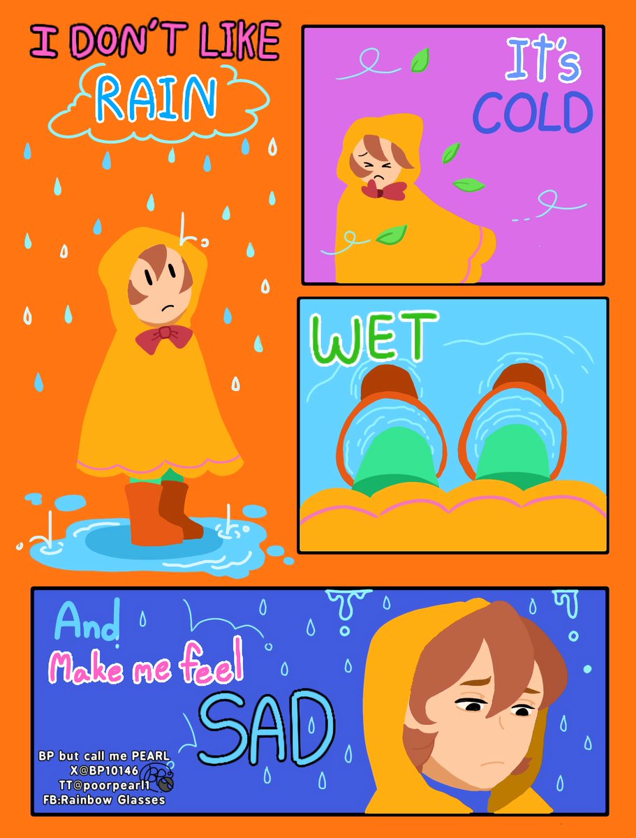 BP10146's tweet photo. I don’t like rain 🌧️
#artwork #ComicArt #BPart https://t.co/uKPX6jH8HN
