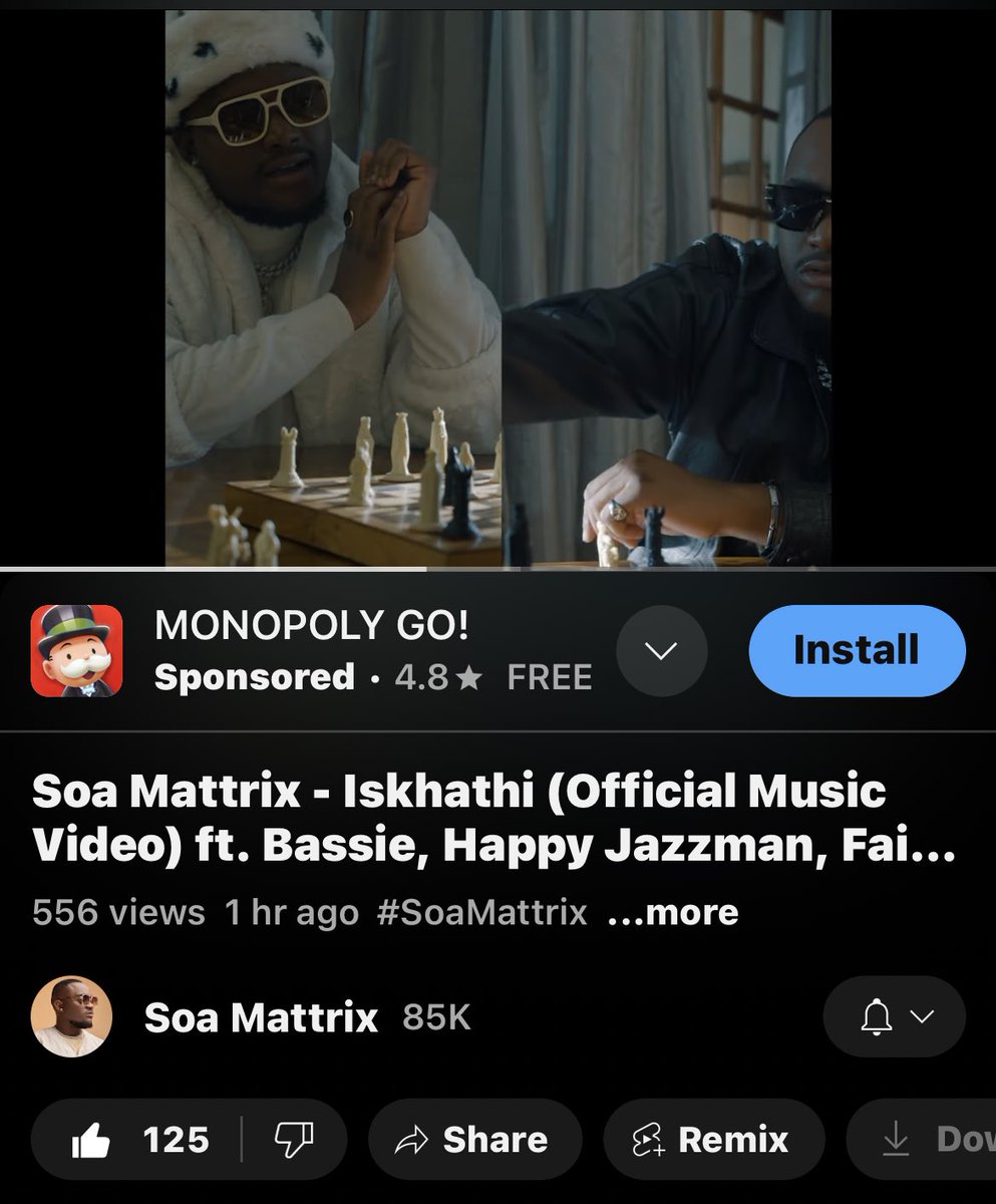 Pride_Nomhle's tweet photo. Soa Mattrix - #Iskhathi music video just dropped and it's FIRE! So much sauce dripping off this one.
https://t.co/VLkToKX4H2 https://t.co/xbFmus0DnT