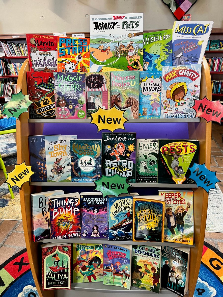 corkcolibrary's tweet photo. #BantryLibrary have a great new selection of Childrens fiction just after arri#bantrybay Pop in and check them out 😊 #WhatLibrariesDo #SummerStars2024
@Corkcoco  @LibrariesIre https://t.co/yTslq8sv4Y