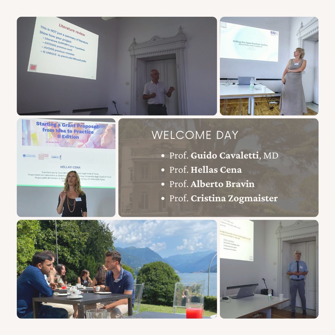 BiomeResearch's tweet photo. Sun ☀, lake 🚤, good food 🍹 and… grant proposal 🏆!
Last week, our PhD student Alice Armanni participated in the summer school “Starting a Grant Proposal: from Idea to Practice”. 
An exceptional panel of speakers helped researchers deal with grant proposals. https://t.co/DDXfSTusVW