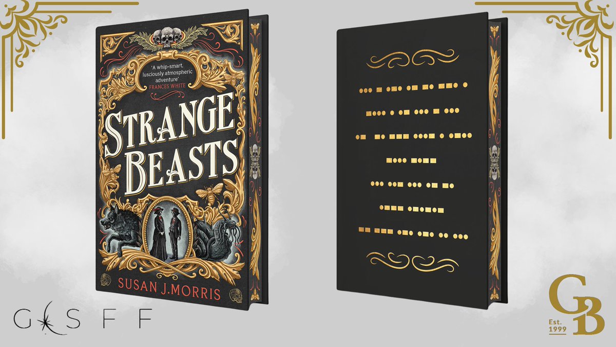 Goldsboro Books (@goldsborobooks) on Twitter photo Our October 2024 GSFF pick is Strange Beasts by Susan J. Morris! 💀
The worlds of Sherlock Holmes 🕵♂️ and Dracula 🧛♂️ collide as Morris brings us the best of these classic works, all while introducing us to a new grim combination of the two. Our October 2024 GSFF pick is Strange Beasts by Susan J. Morris! 💀
The worlds of Sherlock Holmes 🕵♂️ and Dracula 🧛♂️ collide as Morris brings us the best of these classic works, all while introducing us to a new grim combination of the two.