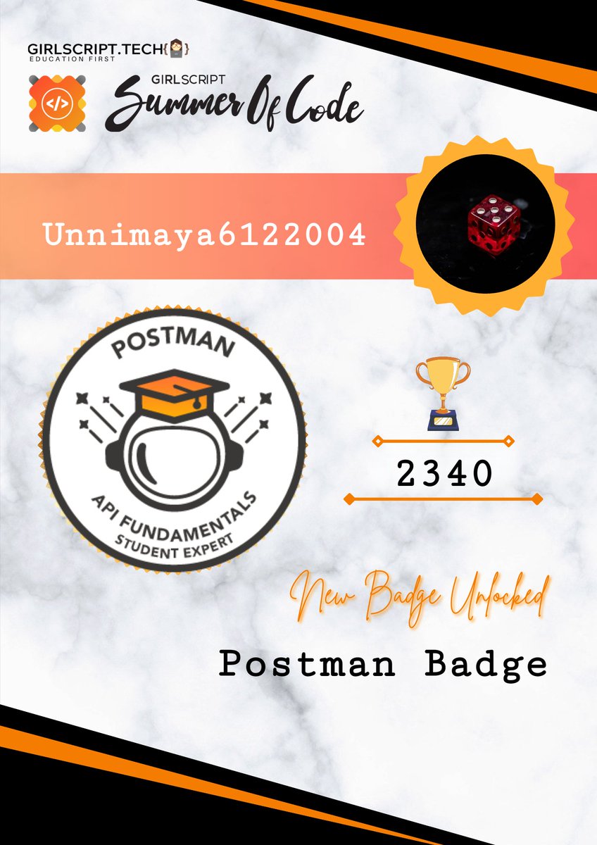 UnnimayaK423265's tweet image. 🎉 Just completed the Postman Challenge and earned my badge and certificate! 🚀 Feeling proud and excited to use my new skills. #PostmanChallenge #AchievementUnlocked #API #Tech #LearningJourney