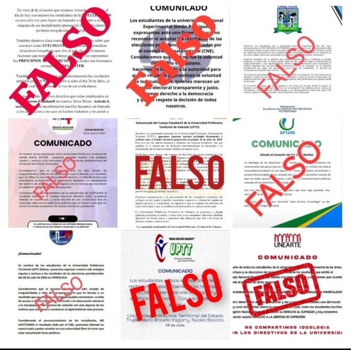 30Jul | Ministra 
<a href="/sandraoblitasr/">Sandra Oblitas Ruzza</a>
 denuncia fake news y uso indebido de símbolos de universidades nacionales por parte de grupos extremistas que llaman a la violencia
🔸Hacemos el llamado a verificar la información en RRSS para no caer en engaños
 #GanoLaPazYLaE