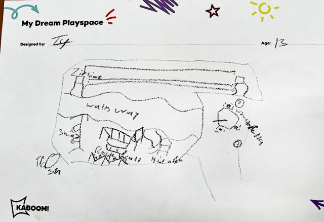 MinnPost's tweet photo. A park on St. Paul’s East Side underwent a major upgrade over the weekend with inspiration coming from those who use the playspace most: neighborhood kids. 📝 @WinterKeefer5 https://t.co/rNZxdoV8Ls https://t.co/Gc7Ur9bQgy