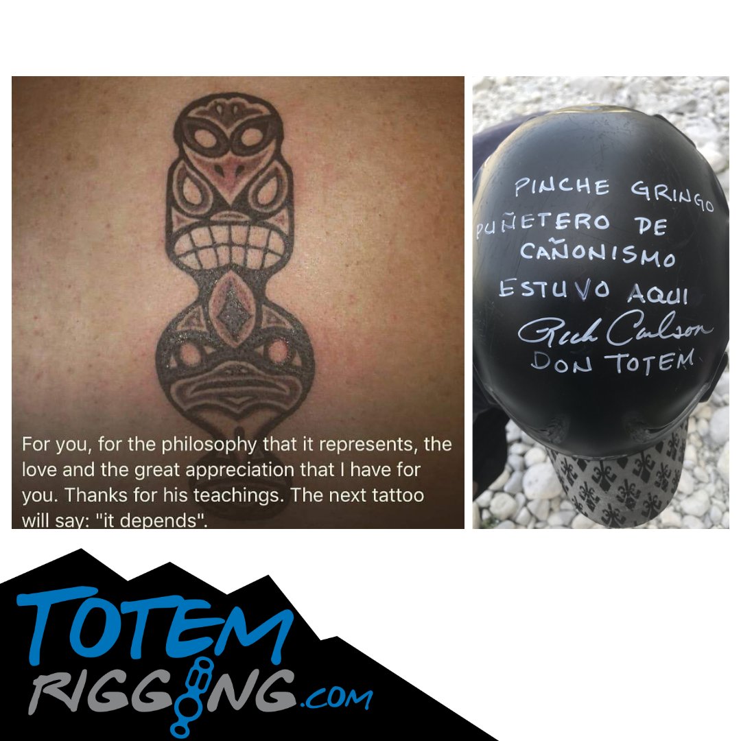 Life is not about accumulating stuff. It is about loving, learning and helping others. My life has truly been blessed. Thank you, Joshi.

#totemrigging #cultoftotem