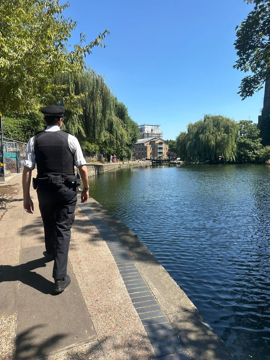 Your officers were patrolling the ward today. Remember to take water with you and stay hydrated!